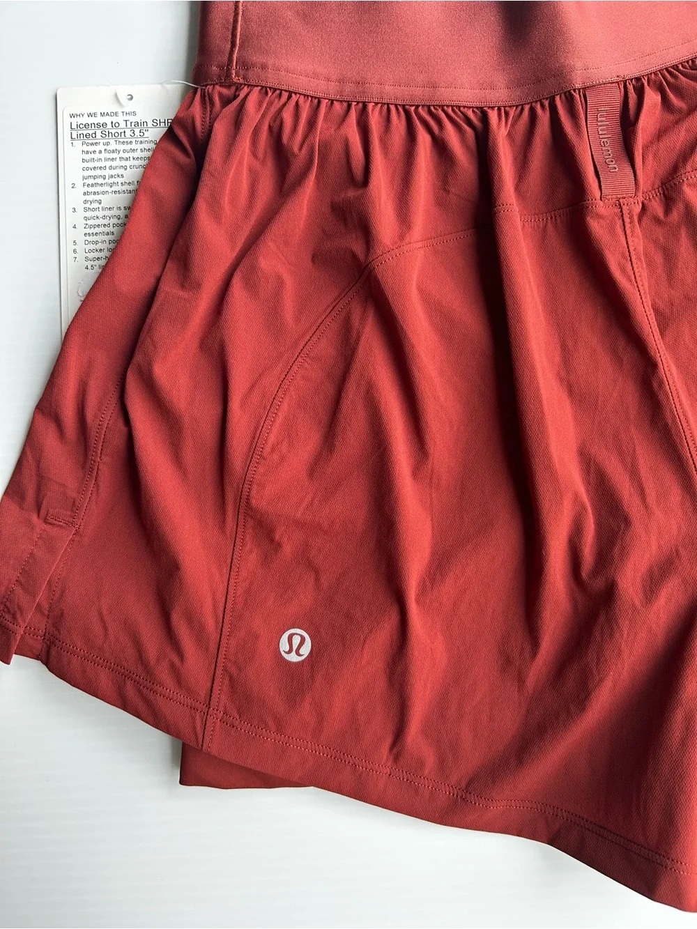 lululemon License to Train Super-High-Rise 2-in-1 Short